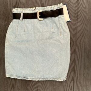Vintage Denim Skirt - New